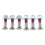 (2 piezas) 2x Kit de tornillos de montaje de perno de piñón de motocicleta universal 5