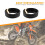 (Calza forcella anteriore) Kit calza forcella anteriore WP48mm e raschiafango forcella per Husaberg 2