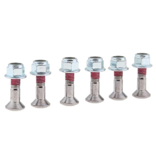 (2 piezas) 2x Kit de tornillos de montaje de perno de piñón de motocicleta universal 2