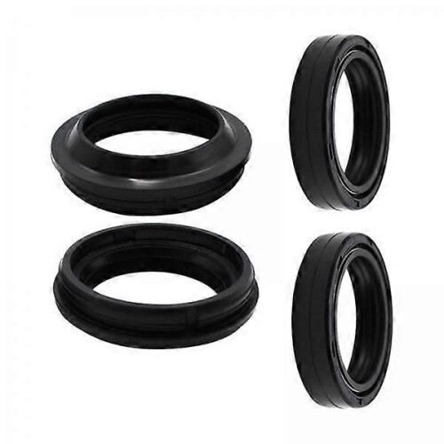 (2 Pcs) 2-4pack 4Pcs Motorrad Vorderrad Gabel Dämpfer Öl Dichtung und Staub Dichtung Langlebig