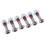 (2 piezas) 2x Kit de tornillos de montaje de perno de piñón de motocicleta universal 2