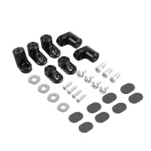 Extension de becquet arrière (noir sans logo) pour Ford Focus ST RS MK3 (2013-2018) à hayon, accessoire