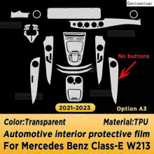 (RHD-A-3) Exquisito panel de navegación para caja de cambios de Mercedes Benz Clase E W213 2021-2023