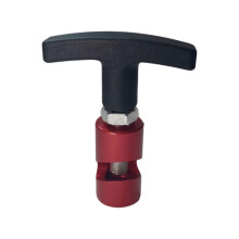 (Rojo) Abrazadera de soporte de elevación de alto rendimiento, puntal de capó, abrazaderas de montaje,