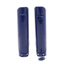 (Blau) Motorrad-Vorderradgabel-Abdeckung Gamaschen Boot Shock Protector Guard für CX125