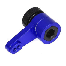 (Blau) Metallentladung 25T Servoarm Lenkservoarm für Axial 1/10 RBX10 Capra 2025