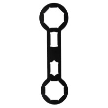 (D) Llave para tapa de horquilla de motocicleta de doble cámara para tapas de horquilla MX de 49 mm,