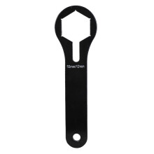 (B) Herramienta de horquilla de precisión, herramienta para tapa de horquilla de motocicleta de 49 mm,