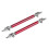 (100 mm rot) Universell verstellbare Racing Frontstoßstange Lip Splitter Rod Strut Tie Bar Support Kit 1