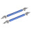 (100 mm blau) Universell verstellbare Racing-Frontstoßstange Lip Splitter Rod Strut Tie Bar Support 1