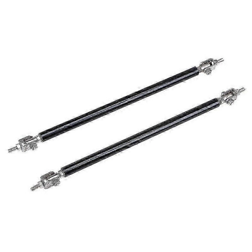 (150 mm Schwarz) Universell verstellbare Racing-Frontstoßstange Lip Splitter Rod Strut Tie Bar Support