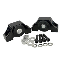 (Negro) Accesorios para modificaciones de vehículos Motor Kit de montaje de par de motor Amortiguador