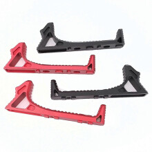 (rot) Handstopper Outdoor-Sport-CS-Taktik-Keymod-MLOK-System-Aluminium-Picatinny-Schienen-Halterung