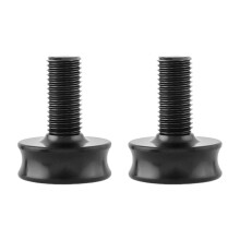 (Negro) Bielas de bicicleta ligeras, pernos, cono cuadrado, pedalier, aleaciones de aluminio, hardware,