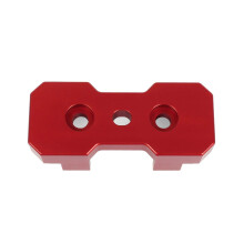 (Rojo) Buje de inserción de montaje de transmisión de automóvil Buje de inserción de montaje de transmisión