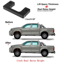 (1,0 zoll) 0,5 zoll-2,5 zoll Racing Front Nivellierung Lift Kit für Chevy Silverado 2007-2017 GMC Sierra