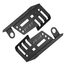 Protector de amortiguador delantero de aluminio (negro) para motocicleta Cub CC110, cubierta protectora
