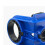 Kit d'installation de serrure de porte (bleu), 2 bagues réglables, mortaiseuse, serrures, trou 5