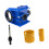 Kit d'installation de serrure de porte (bleu), 2 bagues réglables, mortaiseuse, serrures, trou 4