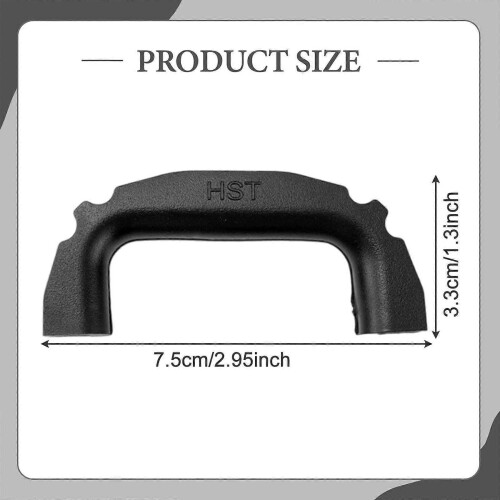 (Noir) Cache-stabilisateur d'attelage de remorque, dispositif anti-desserrage, pièce de rechange protectrice 1