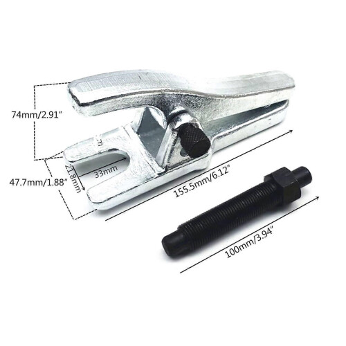(Blanco) Extractor de rótulas universal para coche, herramienta indispensable para el taller, reparación 2
