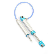 (Par de 90 mm) Amortiguadores de piezas de coche de control remoto, piezas de modelo, kits de metal,