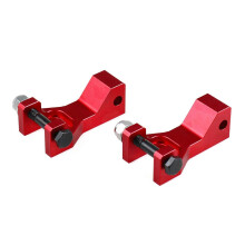 (Rojo) Kit de descenso delantero de 3,5 pulgadas para motocicleta 660R 700, YFZ 450, kit adaptador de