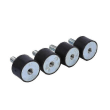 (M8) 4x Amortiguadores de montaje de goma antivibración para uso en vehículos