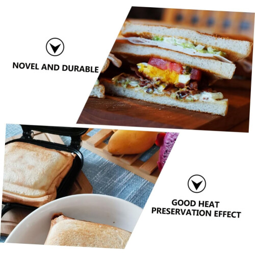 Breakfast Pan Toast Corn Bread Mini Waffle Cup Evil Eye Milk Heater Pot Spatula 1
