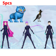 (Style A) Kpop Hunters Demon Pvc Action Figures Model Toy Desktop Gift Anime Decoration