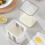 Yogurt Filter Strainer, 1800ml with Fine Mesh Bag, Multi Use Container, White 3