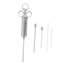 3piece injector set with butter injection marinade injector for turkey chicken steak for barbecue