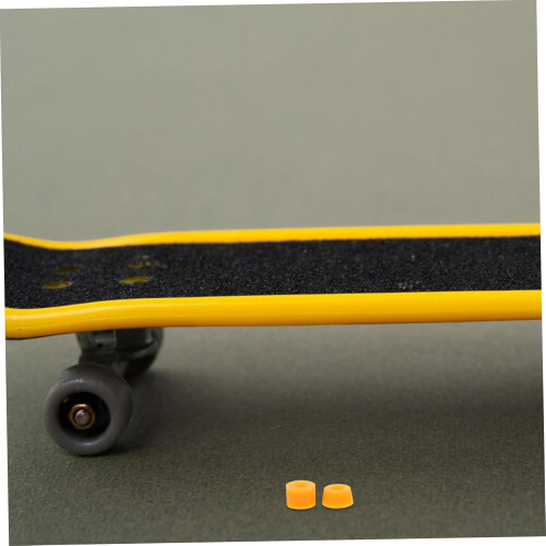 skateboard shock absorber riser pads protective equipment orange 1