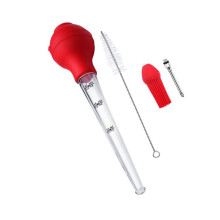 Spice Tube Kitchen Oil Dripper Grill Tool for Pineapple Peeling Turkey