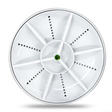 dishwasher, mini turbine dishwasher with automatic shutoff and lightweight construction (green)