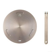 Induction Hob with Removable Handle, Space Saving Design, Heat Conduction Plate