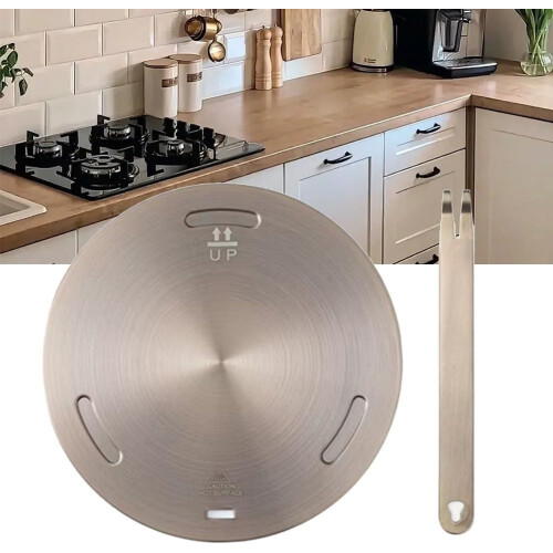 Induction Hob with Removable Handle, Space Saving Design, Heat Conduction Plate 2