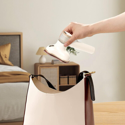 handheld fabric steamer, 100 ml tank 80W fast heating cordless iron White EU 1