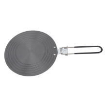 Heat distribution plate made of aluminum alloy for gas stoves, 6 mm thick (24 cm)
