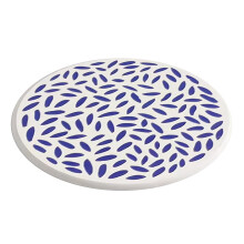 Tisch Coasters Round Cup Coasters NonSlip WaterAbsorbing Tray, 3.94x3.94x0.35 inches