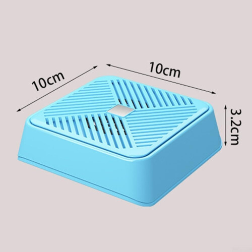 Spacesaving design for USB dishwashers with effective electrolyzed water purification, tabletop dishwasher for convenient use (blue) Blue 2