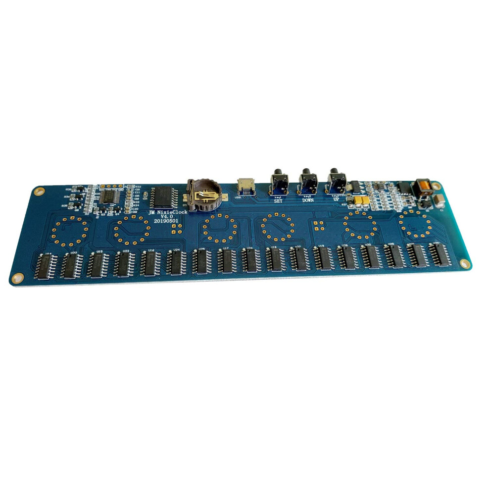 Diy In14 In4 Nixie Tube Clock Digital Led Clock Gift Circuit Board Kit, Pcba No Tubes 6276012917610