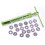 Clay Extruder, Stainless Steel Clay Extruder Gun with Multiple Templates 4