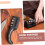 Electric Knife Sharpener Wakit Grinder Quick Sharpening Tool Diamond Black 4