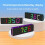 DIY Electronic Kit, Digital RGB with Colorful LEDs, 4Digit Temperature Clock, Soldering Project for Practice B Ref: 4548 4