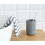 Toothbrush Cup Set of 2, Plastic Toothbrush Cup Set, Mouth Cup Drinking Cup (White, Grey) 4