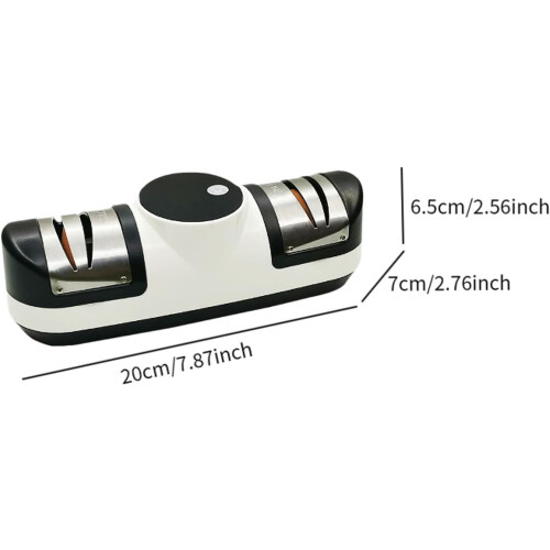 Electric Knife Sharpener, Kitchen Knife Accessories for Picnic, Kitchen, Camping 2