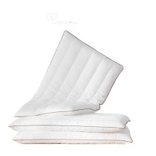 Gans Down orthopedic neck pillow cotton cover for stomach and back sleepers comfortable pillow