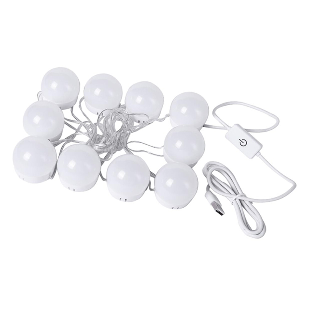 Light/White Vanity Led Bulbs Makeup Mirror S Stick On Bulb