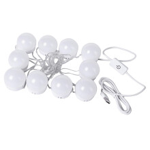 makeup mirror light, portable dressing table, LED light set, white